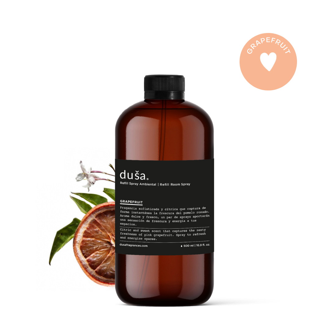 Grapefruit - Recarga Aromatizante en Spray |  Para Telas y Ropa de Cama  -  500 ml