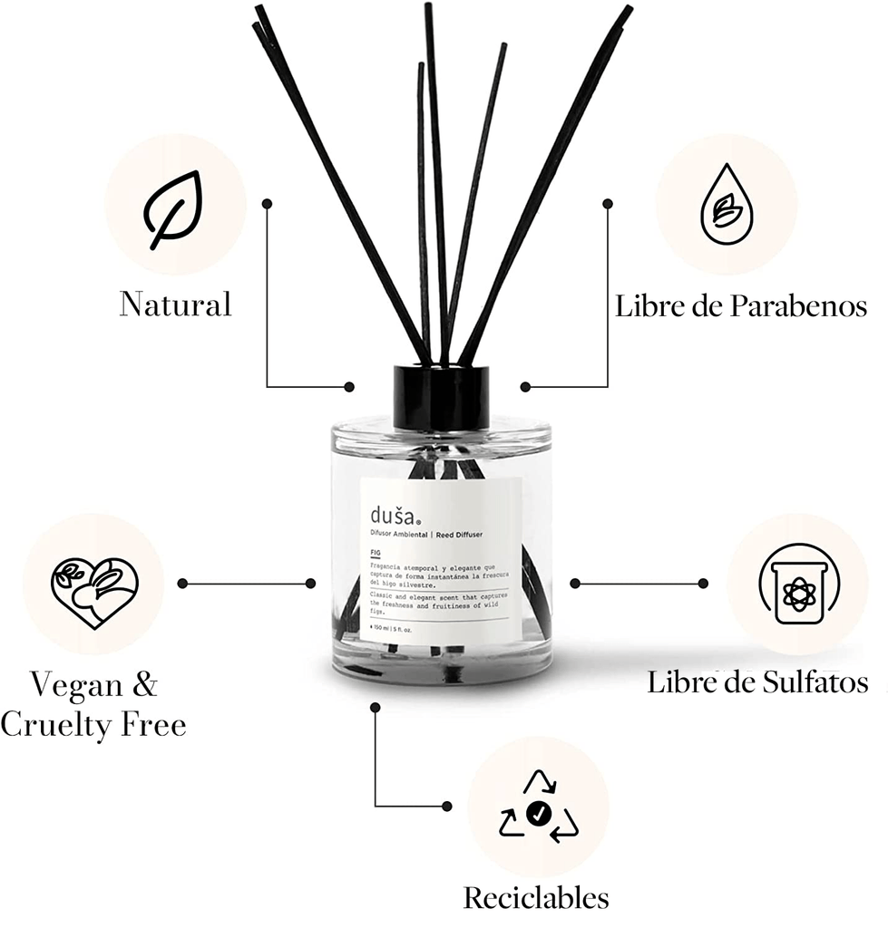 Té Matcha - Difusor de Varillas  | Difusor Ambiental Para el Hogar y la Oficina | Difusor de Aromas y Ambientadores - 150 ml